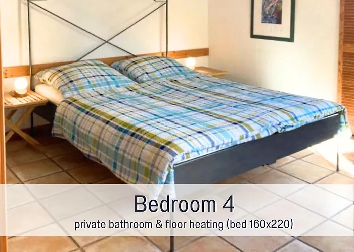 Paulis Cozy 4-Bedroom Vacation Home - With 4 Bathrooms Sun Terrace & Sauna, Nice To Hike & Bike, To Chil & Meet